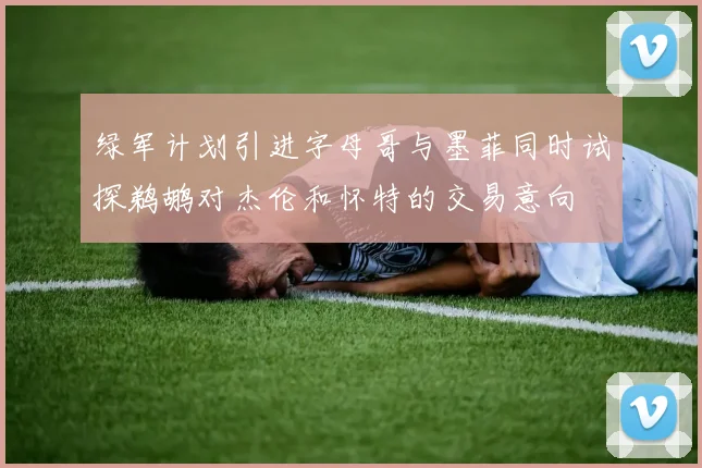绿军计划引进字母哥与墨菲同时试探鹈鹕对杰伦和怀特的交易意向